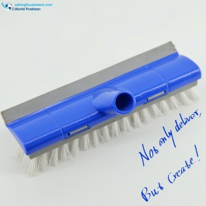 Akbrand Push Brush Piese moale pe partea din spate cu bordură oblică cu perie cu placă scurtă de durere PP